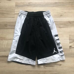 Jordan Dri-FIT Black and White Shorts